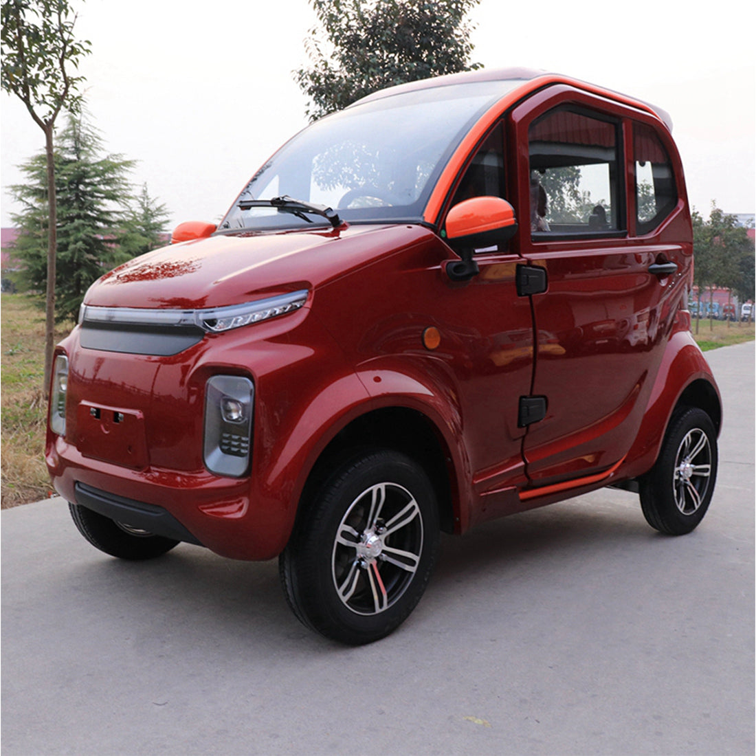 elektrischer Kabinenroller Lima Q7 - Rot