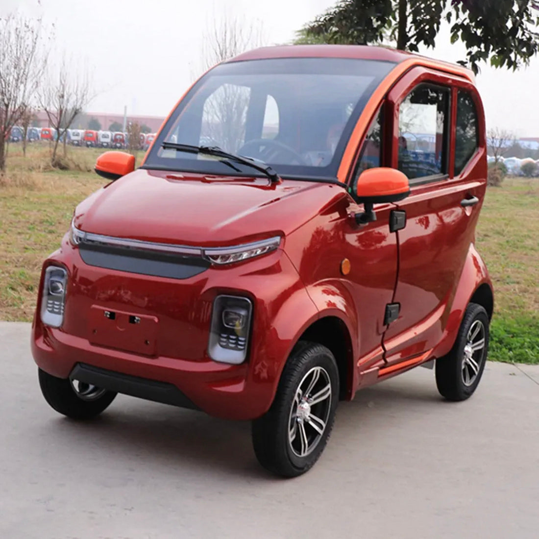elektrischer Kabinenroller Lima Q7 - Rot